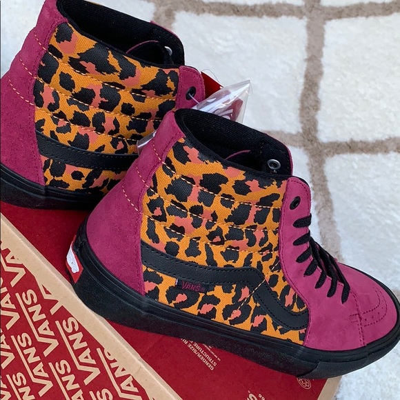 • VANS SK8-Hi Punk Best Red/Black Men’s - Picture 11 of 16